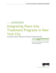 R05h. Outils : 8 questions pour évaluer l’état de préparation d’une organisation à l’accueil de pairs (NYC Health n.d.)